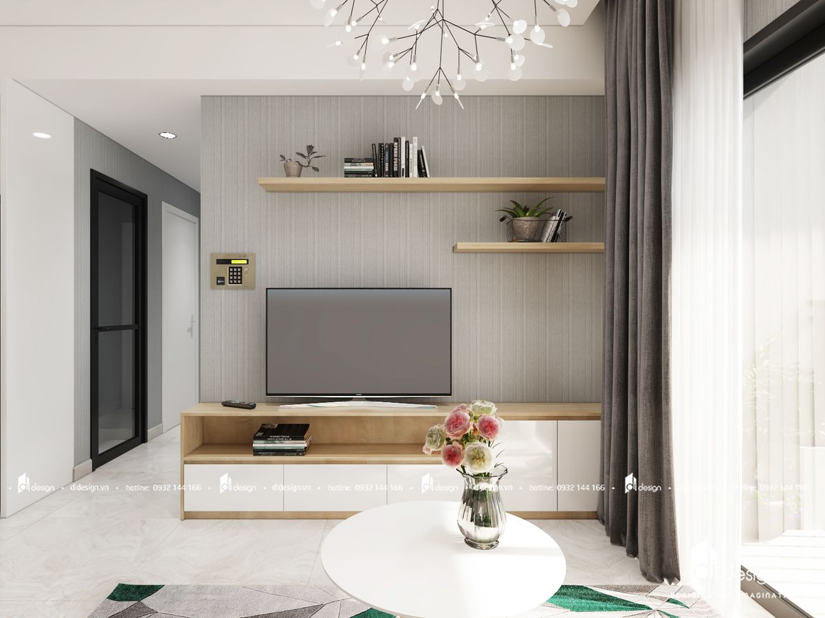 Thiết kế nội thất căn hộ Masteri An Phú 73m2 hiện đại