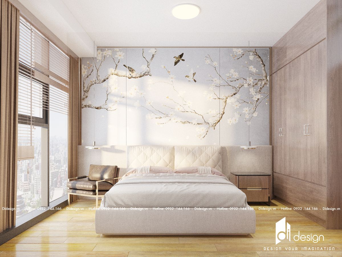 Thiết kế nội thất căn hộ Masteri An Phú 2 phòng ngủ