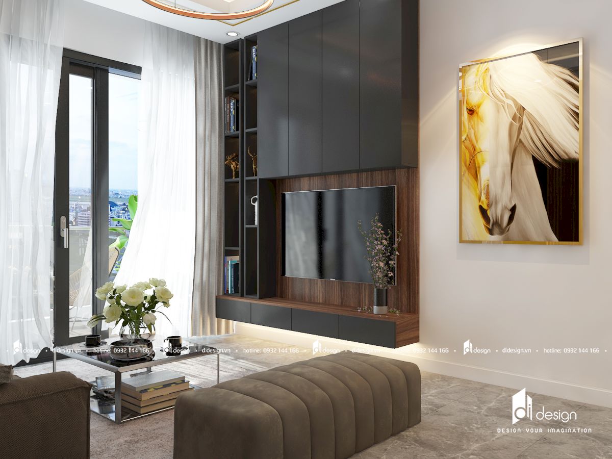Thiết kế nội thất căn hộ duplex The Ascentia quận 7 phong cách Châu Âu