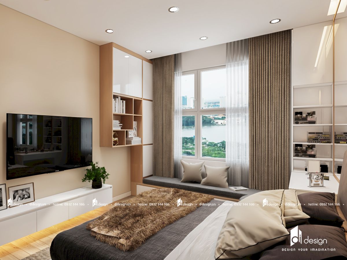 Thiết kế nội thất căn hộ Sala Sarimi 2 phòng ngủ 83m2