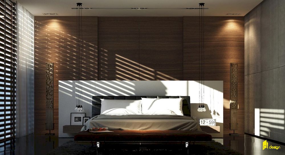 Thiết kế nội thất phòng ngủ sang trọng 2018
