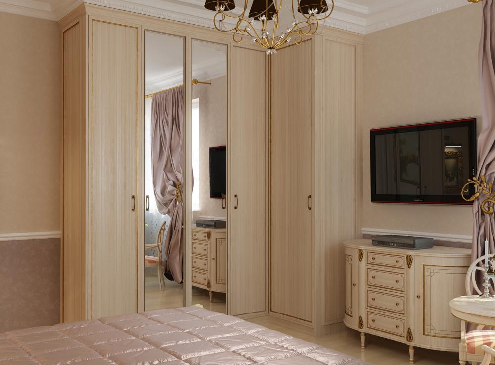 Thiết kế nội thất phòng ngủ cổ điển căn hộ Cityland Park Hills 130m2 