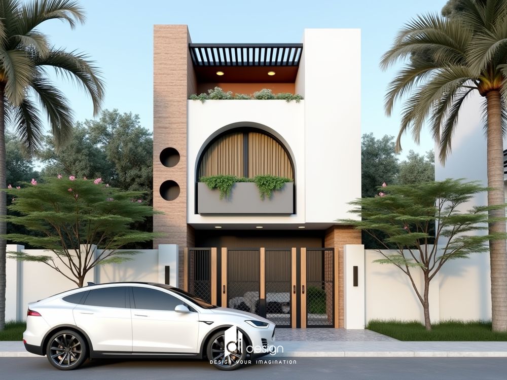 Thiết Kế Nhà 2 Tầng Đẹp Hiện Đại: Sự Hoà Quyện Giữa Thẩm Mỹ và Tiện Nghi