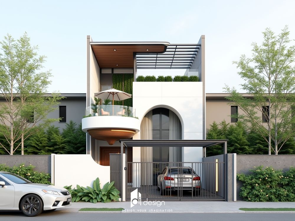 Thiết Kế Nhà 2 Tầng Đẹp Hiện Đại: Sự Hoà Quyện Giữa Thẩm Mỹ và Tiện Nghi