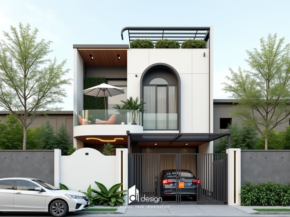 Thiết Kế Nhà 2 Tầng Đẹp Hiện Đại: Sự Hoà Quyện Giữa Thẩm Mỹ và Tiện Nghi