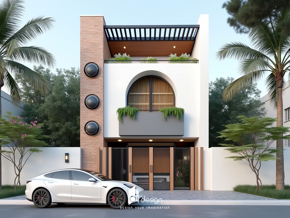Thiết Kế Nhà 2 Tầng Đẹp Hiện Đại: Sự Hoà Quyện Giữa Thẩm Mỹ và Tiện Nghi