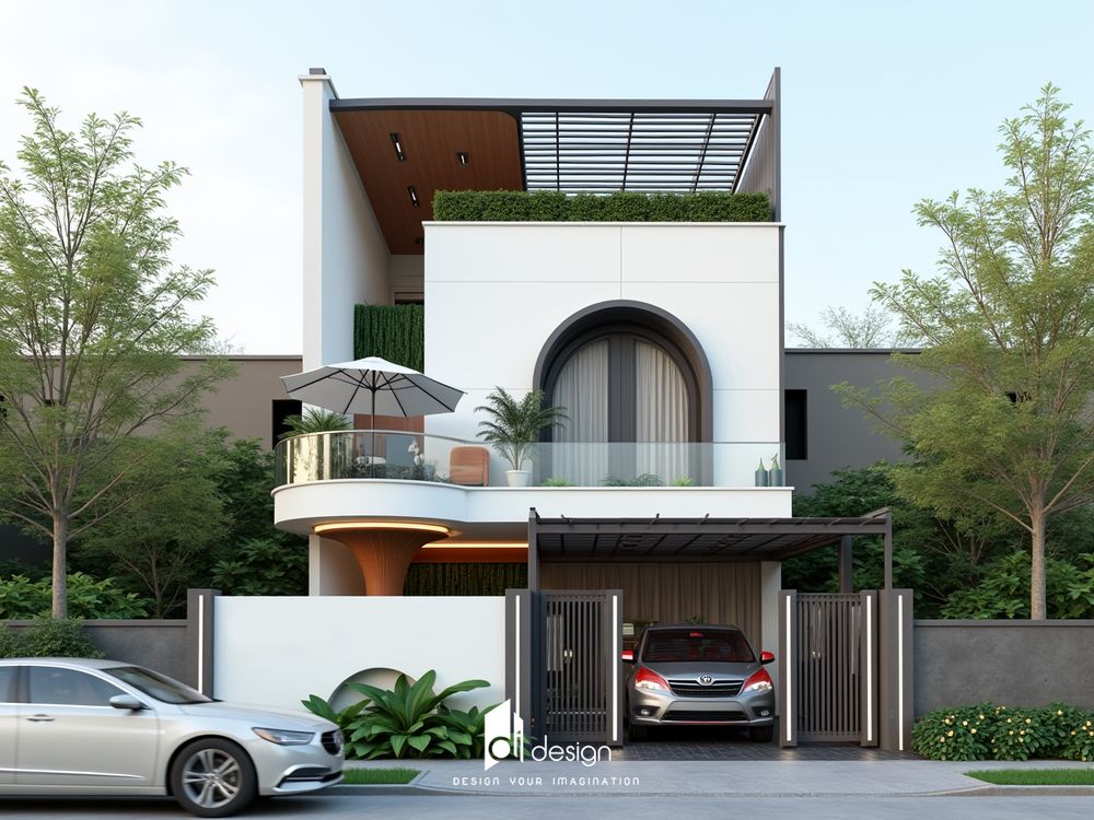 Thiết Kế Nhà 2 Tầng Đẹp Hiện Đại: Sự Hoà Quyện Giữa Thẩm Mỹ và Tiện Nghi