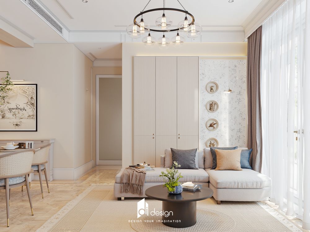 Thiết kế nội thất căn hộ 101m2 - Sang trọng, hiện đại và tinh tế