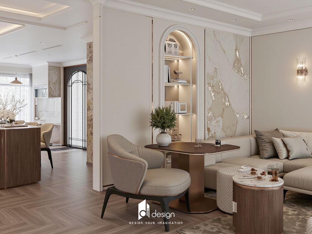 Thiết kế nội thất căn hộ 103m2 đẹp hiện đại, sang trọng Thiết kế nội thất căn hộ 103m2 đẹp hiện đại, sang trọng