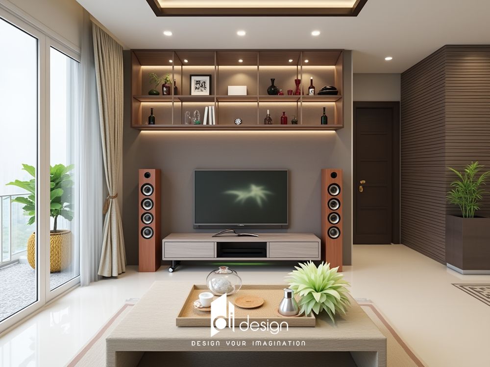 Thiết kế nội thất căn hộ 120m2 phong cách Nhật: Sự hòa quyện giữa tối giản và tinh tế