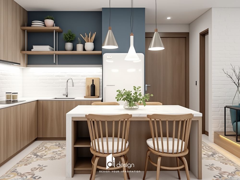 Thiết Kế Nội Thất Căn Hộ 50m2 Phong Cách Tối Giản Tinh Tế Và Thanh Lịch Thiết Kế Nội Thất Căn Hộ 50m2 Phong Cách Tối Giản Tinh Tế Và Thanh Lịch