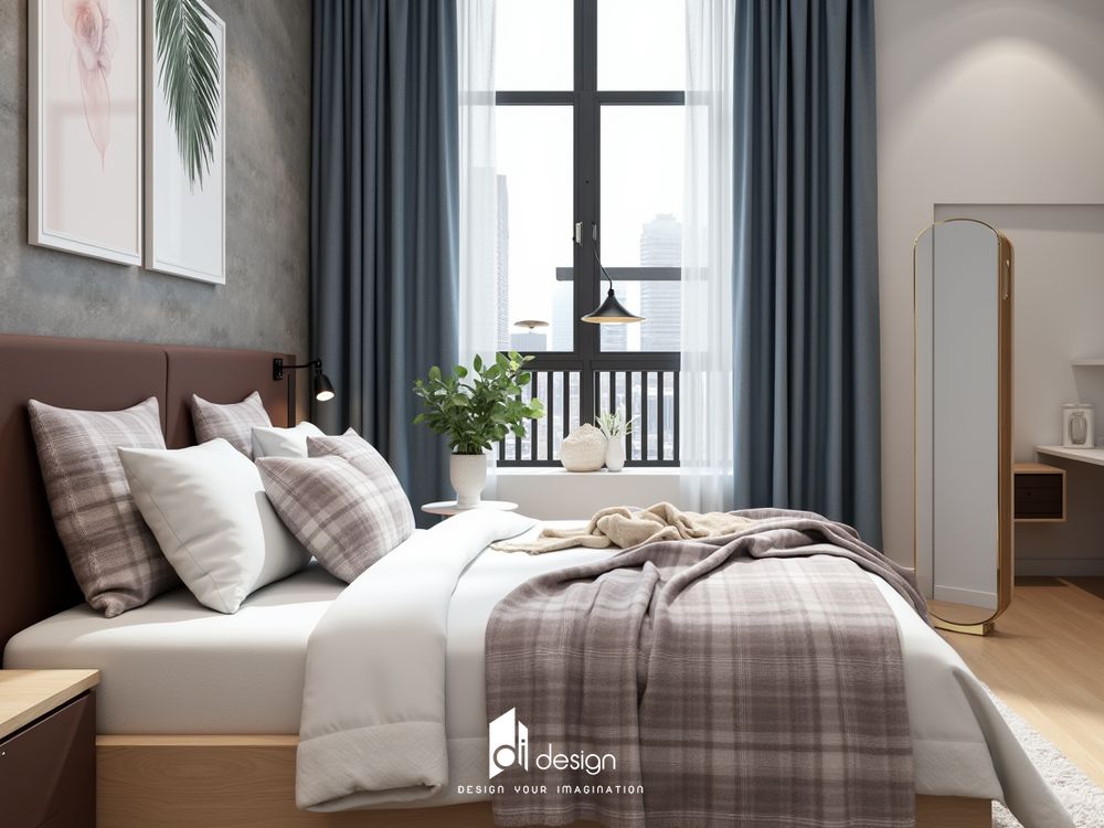 Thiết Kế Nội Thất Căn Hộ 50m2 Phong Cách Tối Giản Tinh Tế Và Thanh Lịch