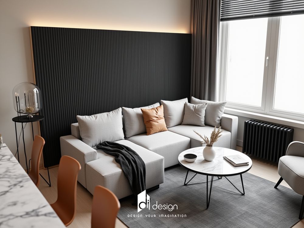 Thiết kế nội thất căn hộ 55m2 phong cách tối giản và tinh tế: Sự hài hòa trong từng chi tiết Thiết kế nội thất căn hộ 55m2 phong cách tối giản và tinh tế: Sự hài hòa trong từng chi tiết