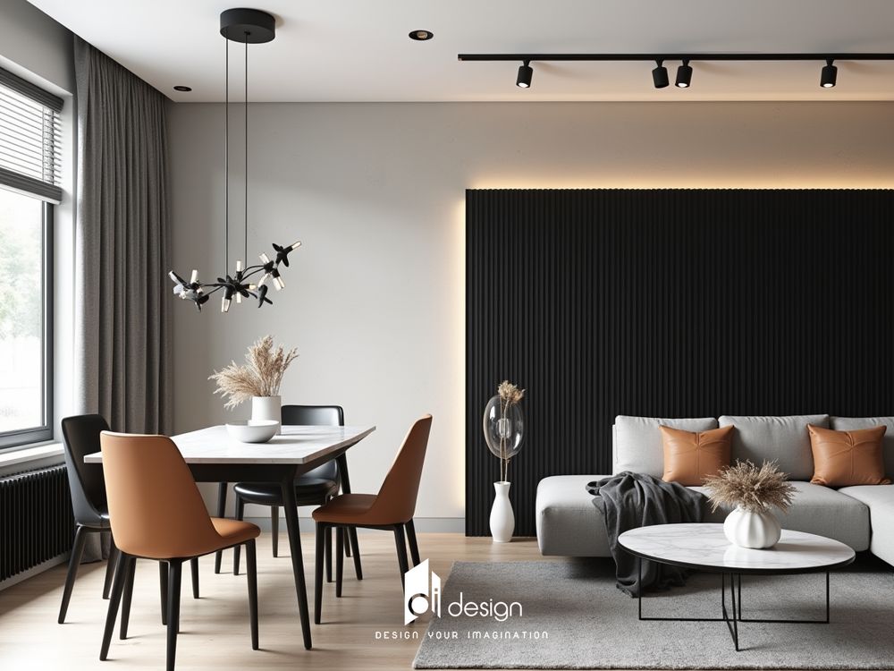 Thiết kế nội thất căn hộ 55m2 phong cách tối giản và tinh tế: Sự hài hòa trong từng chi tiết Thiết kế nội thất căn hộ 55m2 phong cách tối giản và tinh tế: Sự hài hòa trong từng chi tiết
