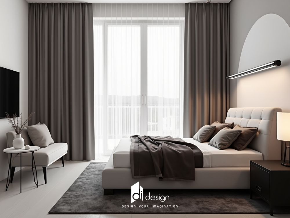 Thiết kế nội thất căn hộ 55m2 phong cách tối giản và tinh tế: Sự hài hòa trong từng chi tiết