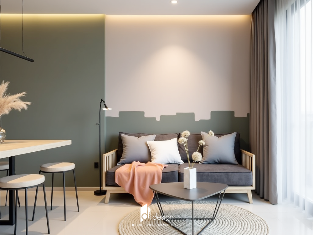 Thiết kế nội thất căn hộ 59m2 The Opus One tạo nên không gian sống tuyệt vời