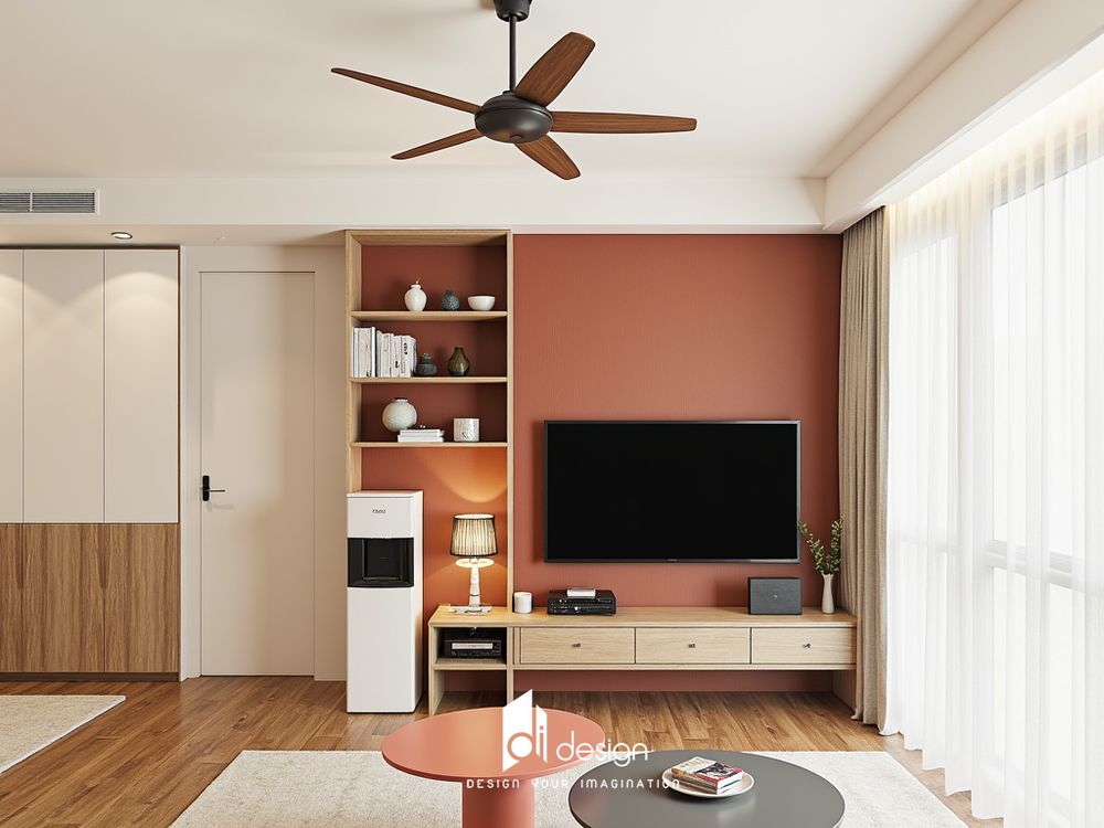 Thiết kế nội thất căn hộ 69m2 Vinhomes Grand Park đầy màu sắc Thiết kế nội thất căn hộ 69m2 Vinhomes Grand Park đầy màu sắc