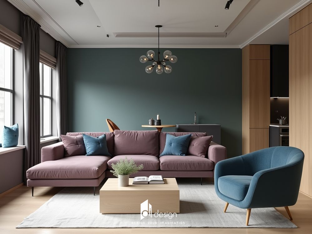 Thiết kế nội thất căn hộ 70m2 không gian sống lý tưởng, đầy cảm hứng.