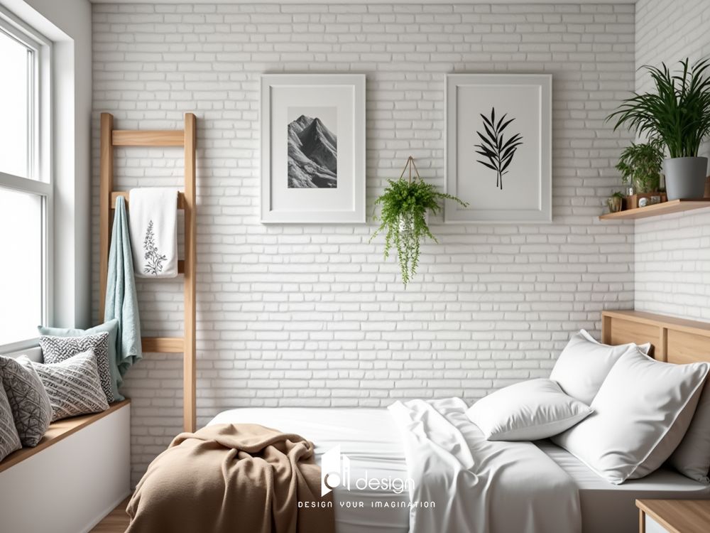 Thiết Kế Nội Thất Căn Hộ 71m2 Phong Cách Scandinavian Màu Xanh Ngọc Thiết Kế Nội Thất Căn Hộ 71m2 Phong Cách Scandinavian Màu Xanh Ngọc