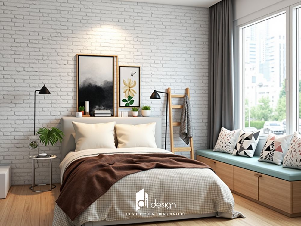 Thiết Kế Nội Thất Căn Hộ 73m2 Phong Cách Scandinavian Thư Giãn