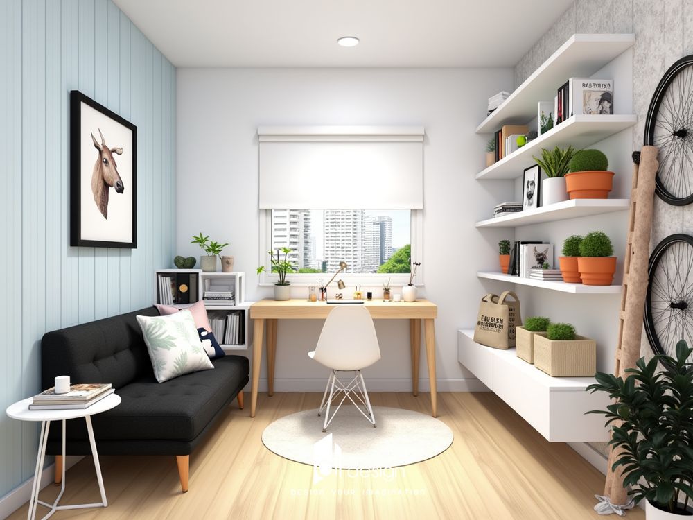 Thiết Kế Nội Thất Căn Hộ 73m2 Phong Cách Scandinavian Thư Giãn