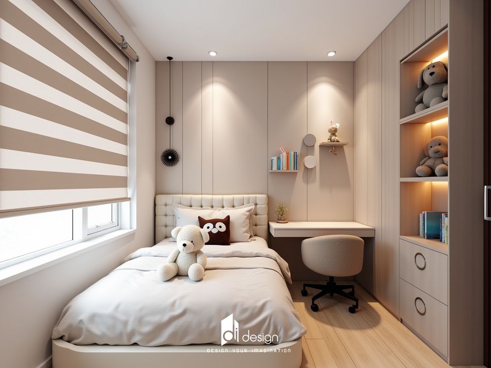 Thiết Kế Nội Thất Căn Hộ 74m2 Đẹp Hiện Đại Và Ấm Áp