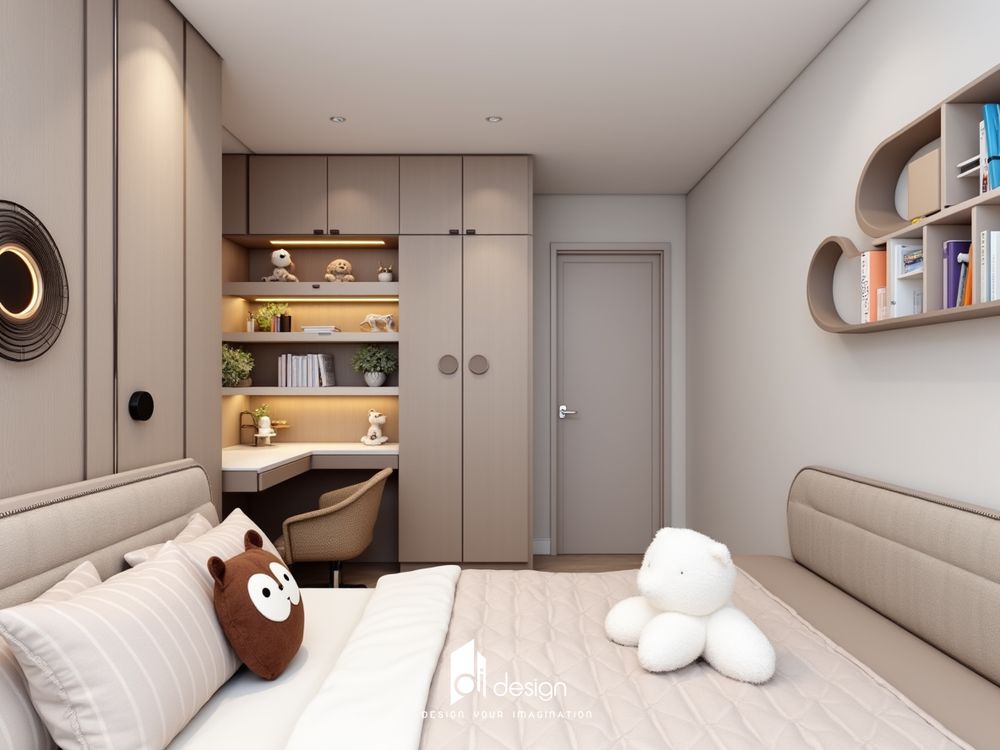 Thiết Kế Nội Thất Căn Hộ 74m2 Đẹp Hiện Đại Và Ấm Áp