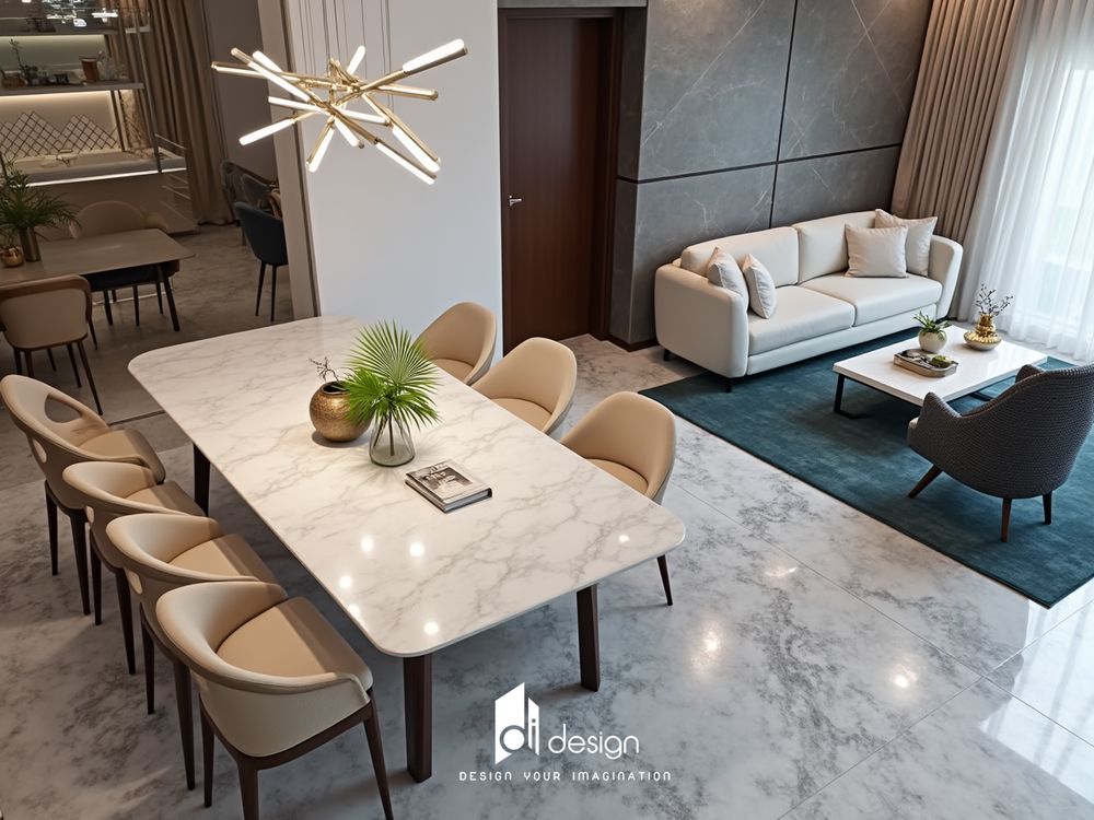 Thiết kế nội thất căn hộ The River Thủ Thiêm 80m2 sang trọng và tinh tế Thiết kế nội thất căn hộ The River Thủ Thiêm 80m2 sang trọng và tinh tế