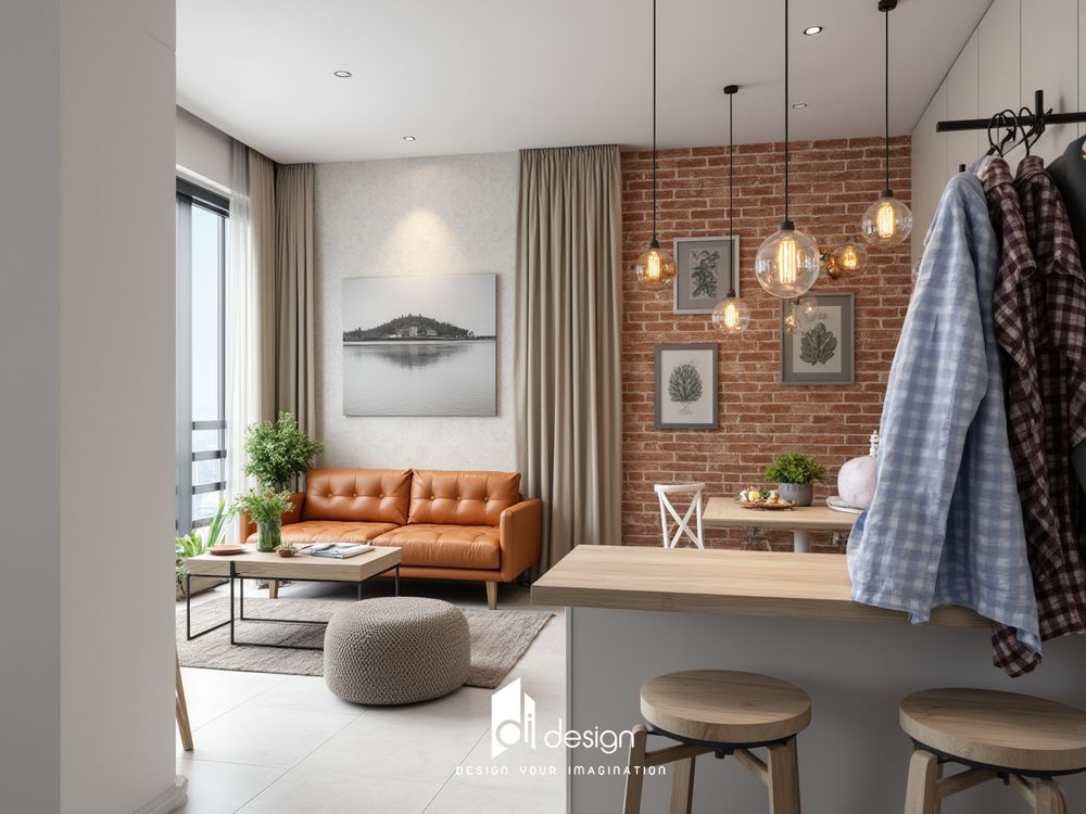 Thiết kế nội thất căn hộ 84m2 đậm chất mộc: Ấm cúng và tiện nghi tối đa Thiết kế nội thất căn hộ 84m2 đậm chất mộc: Ấm cúng và tiện nghi tối đa