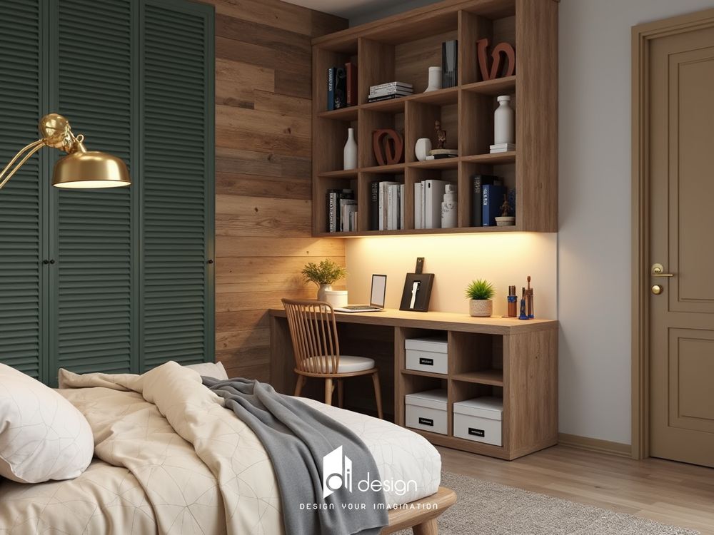Thiết kế nội thất căn hộ 84m2 đậm chất mộc: Ấm cúng và tiện nghi tối đa Thiết kế nội thất căn hộ 84m2 đậm chất mộc: Ấm cúng và tiện nghi tối đa