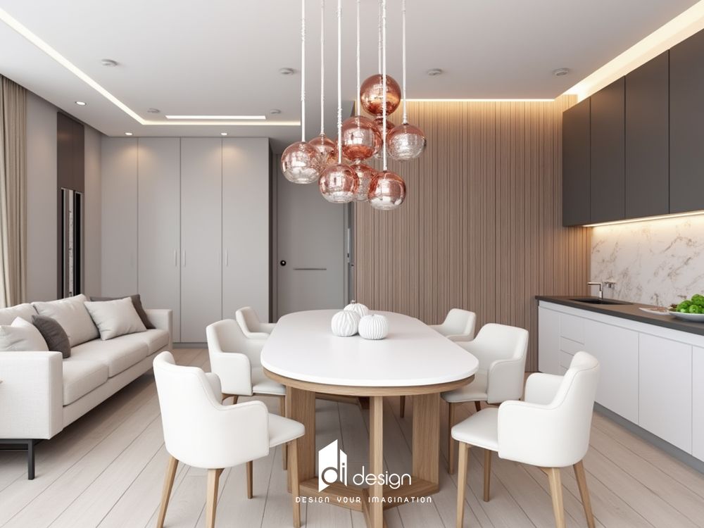 Thiết kế nội thất căn hộ 86m2 phong cách tối giản và trang nhã