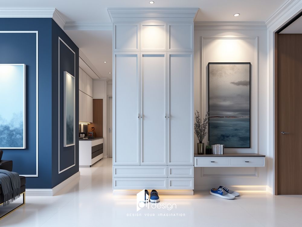 Thiết kế nội thất căn hộ 86m2 The Sun Avenue tinh tế và đẳng cấp Thiết kế nội thất căn hộ 86m2 The Sun Avenue tinh tế và đẳng cấp