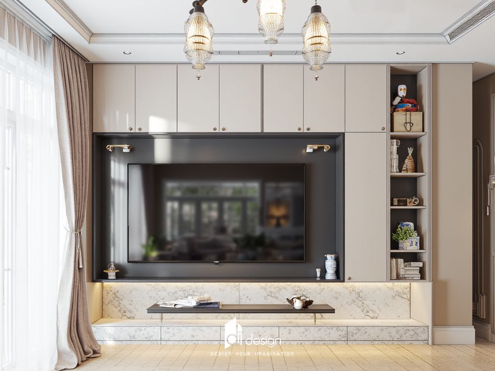Thiết kế nội thất căn hộ 94m2 vừa tiện nghi, vừa đẳng cấp Thiết kế nội thất căn hộ 94m2 vừa tiện nghi, vừa đẳng cấp