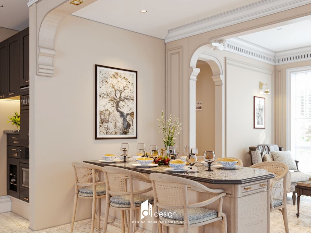 Thiết kế nội thất căn hộ 94m2 vừa tiện nghi, vừa đẳng cấp