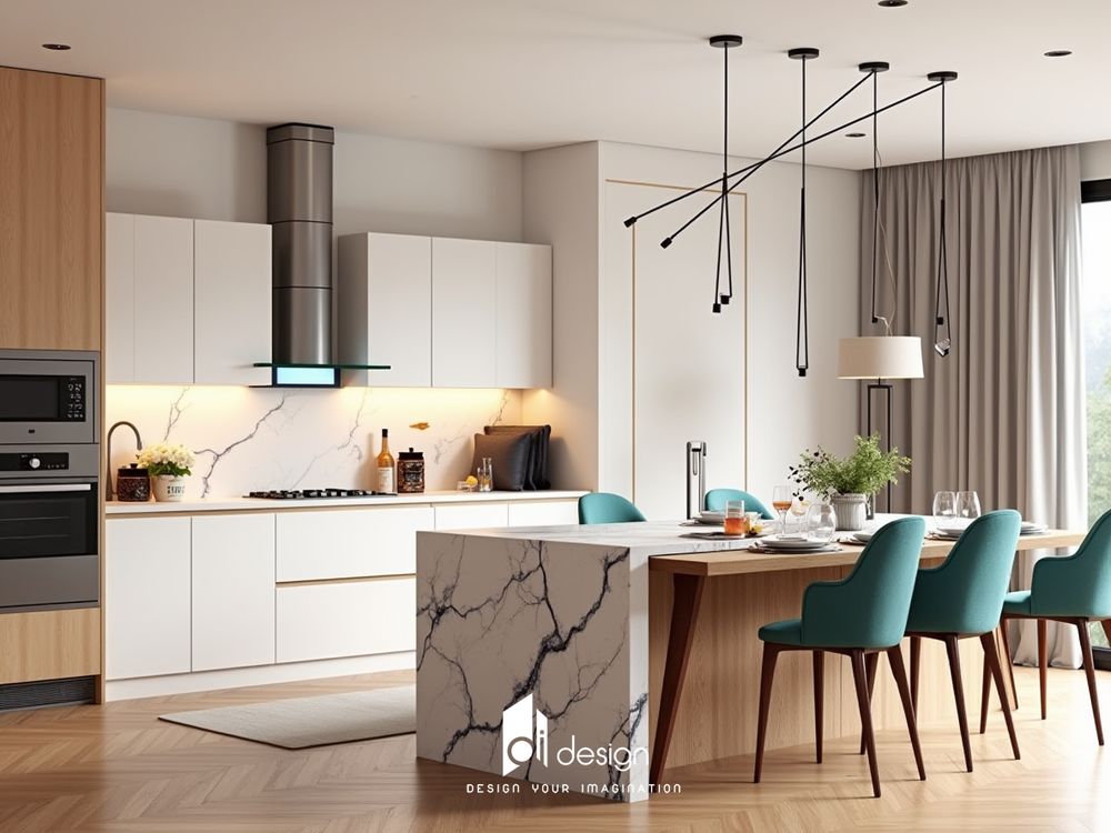 Thiết kế nội thất căn hộ 95m2 phong cách Scandinavian: Tràn đầy cảm xúc và tiện nghi Thiết kế nội thất căn hộ 95m2 phong cách Scandinavian: Tràn đầy cảm xúc và tiện nghi