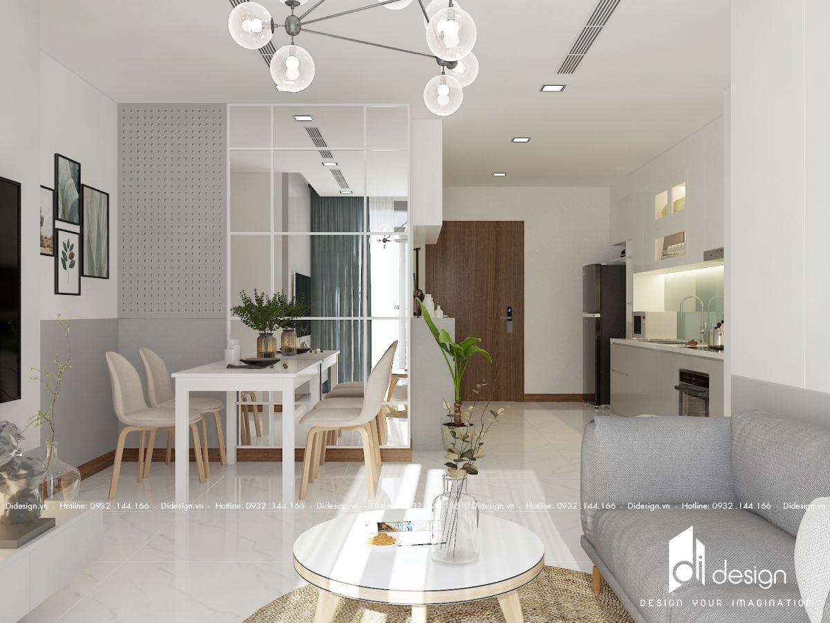 Thiết kế nội thất căn hộ Tilia Residences quận 2 cho thuê đẹp và tiện nghi