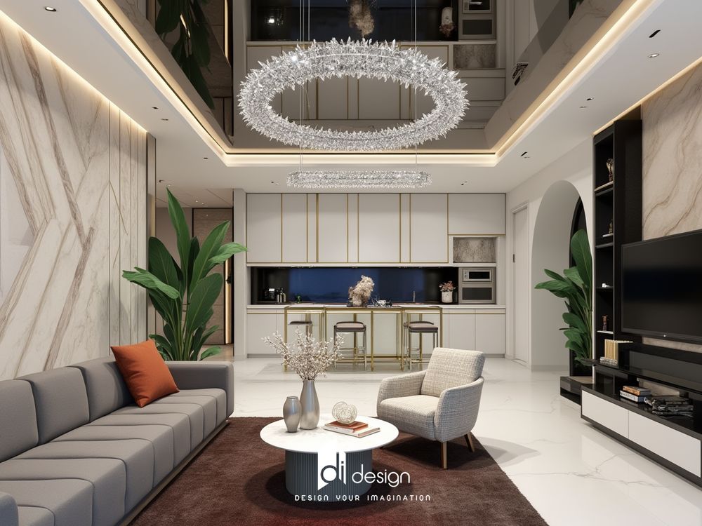 Thiết Kế Nội Thất Căn Hộ Cao Cấp: Không Gian Đẳng Cấp & Sang Trọng