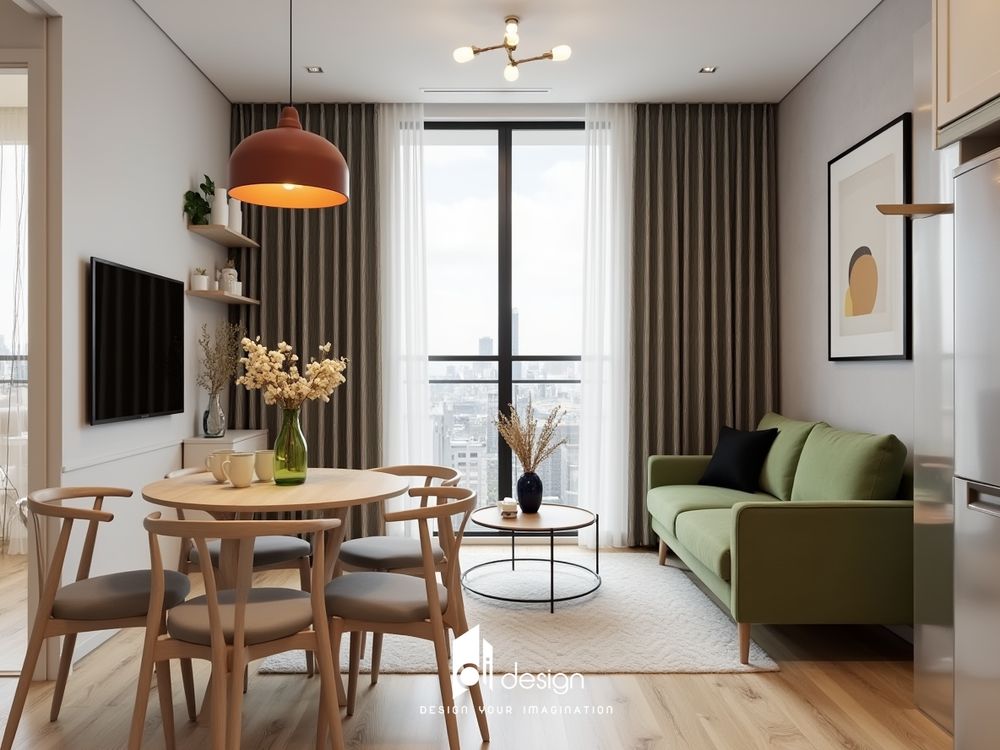 Thiết kế nội thất căn hộ Cardinal Court ấm cúng, nhỏ gọn và hiện đại 2025 Thiết kế nội thất căn hộ Cardinal Court ấm cúng, nhỏ gọn và hiện đại 2025