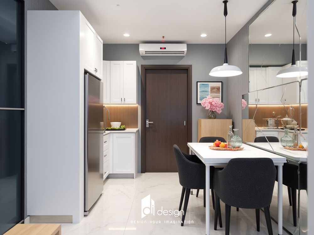 Thiết kế nội thất căn hộ chung cư 78m2 Saigon Intela Thiết kế nội thất căn hộ chung cư 78m2 Saigon Intela
