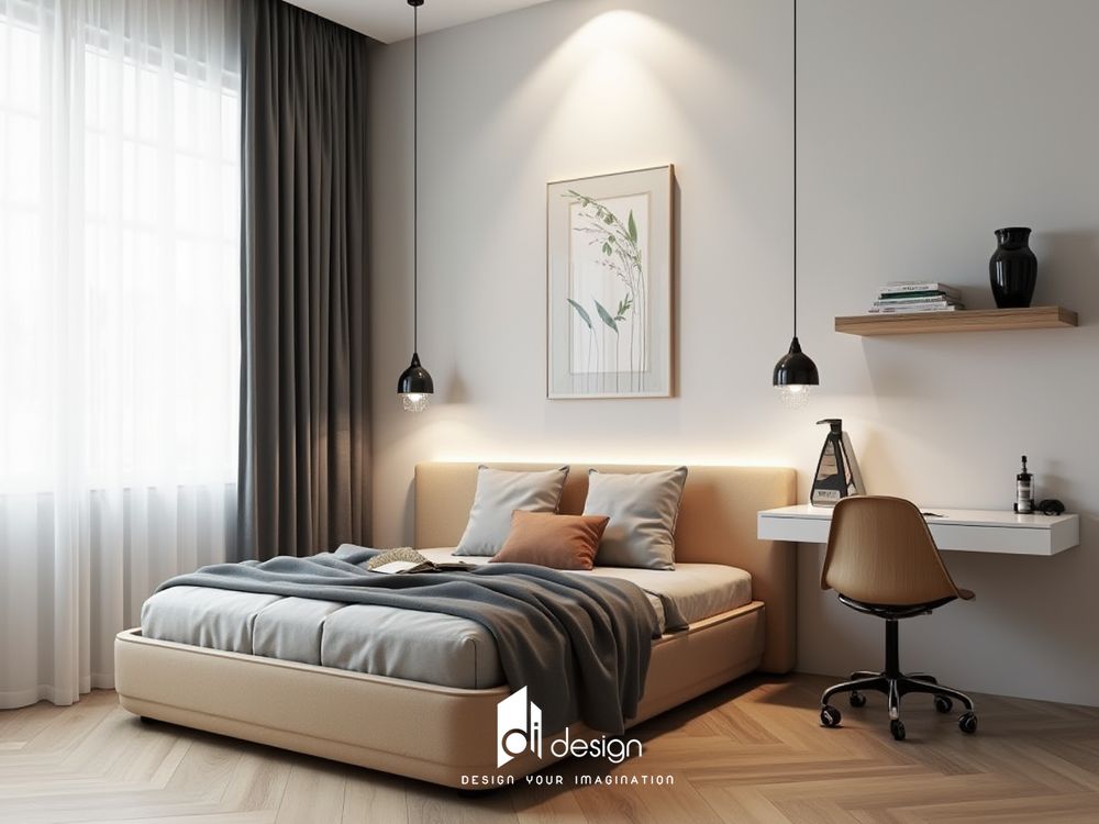 Thiết kế nội thất căn hộ Fiato Premier 80m2 hiện đại và tiện nghi Thiết kế nội thất căn hộ Fiato Premier 80m2 hiện đại và tiện nghi