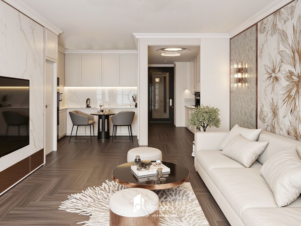 Thiết kế nội thất căn hộ King Crown Infinity 82m2 – Sự kết hợp hoàn hảo giữa tiện nghi và thẩm mỹ