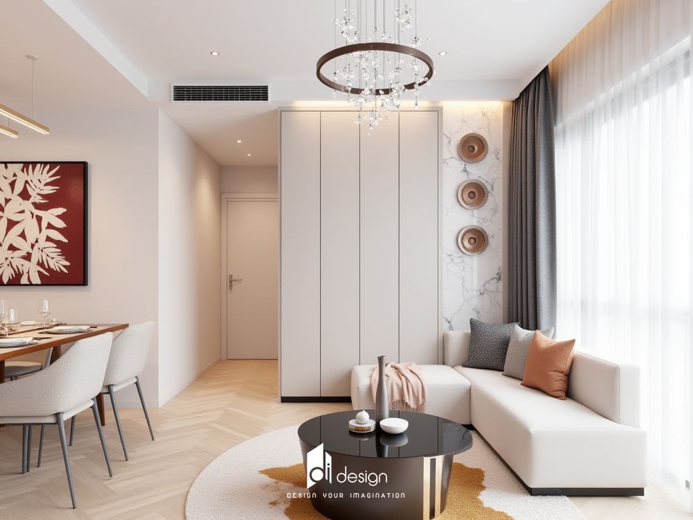 Thiết Kế Nội Thất Căn Hộ Vinhomes Golden River 83m2