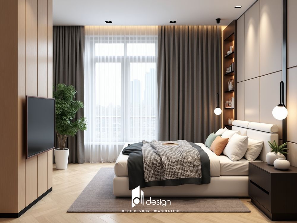 Thiết kế nội thất căn hộ Vinhomes Grand Park phong cách hiện đại
