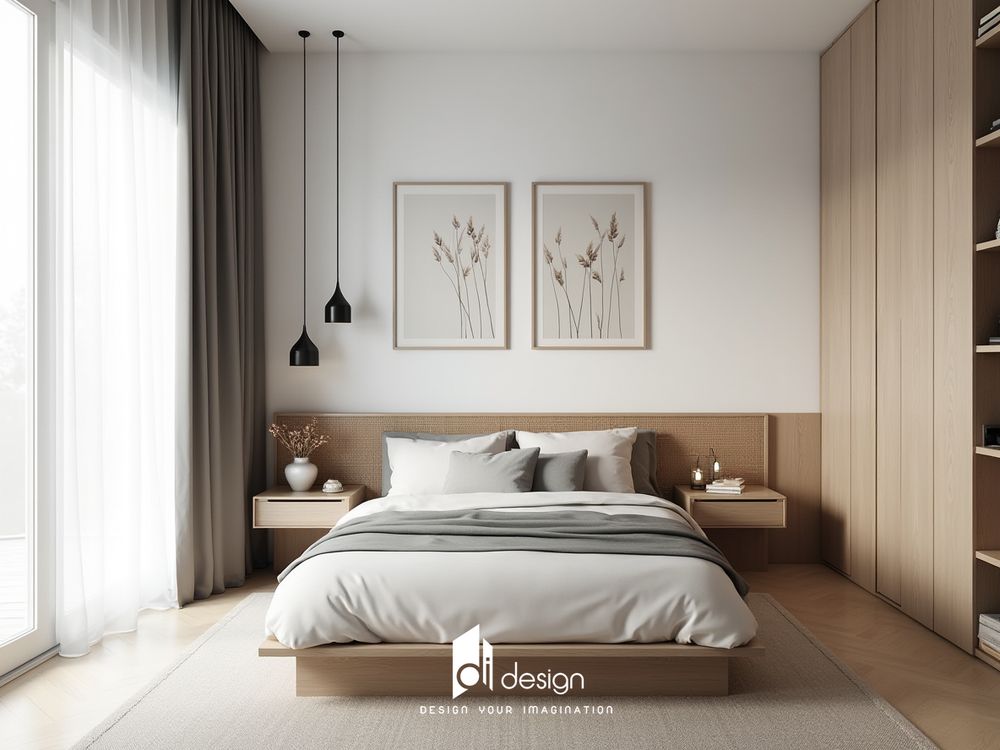 Thiết Kế Nội Thất Phòng Ngủ Phong Cách Nhật: Tinh Tế và Bình An