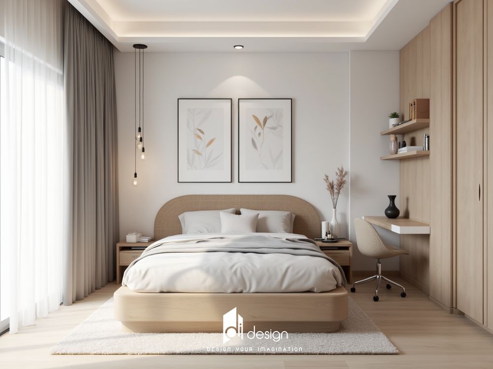 Thiết Kế Nội Thất Phòng Ngủ Phong Cách Nhật: Tinh Tế và Bình An