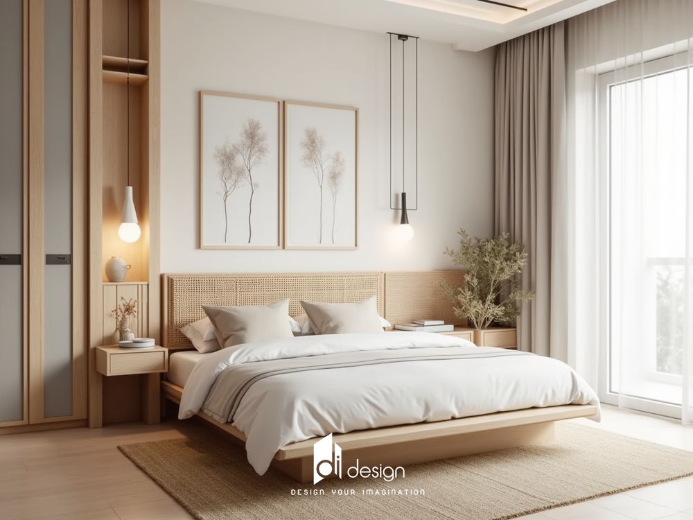 Thiết Kế Nội Thất Phòng Ngủ Phong Cách Nhật: Tinh Tế và Bình An
