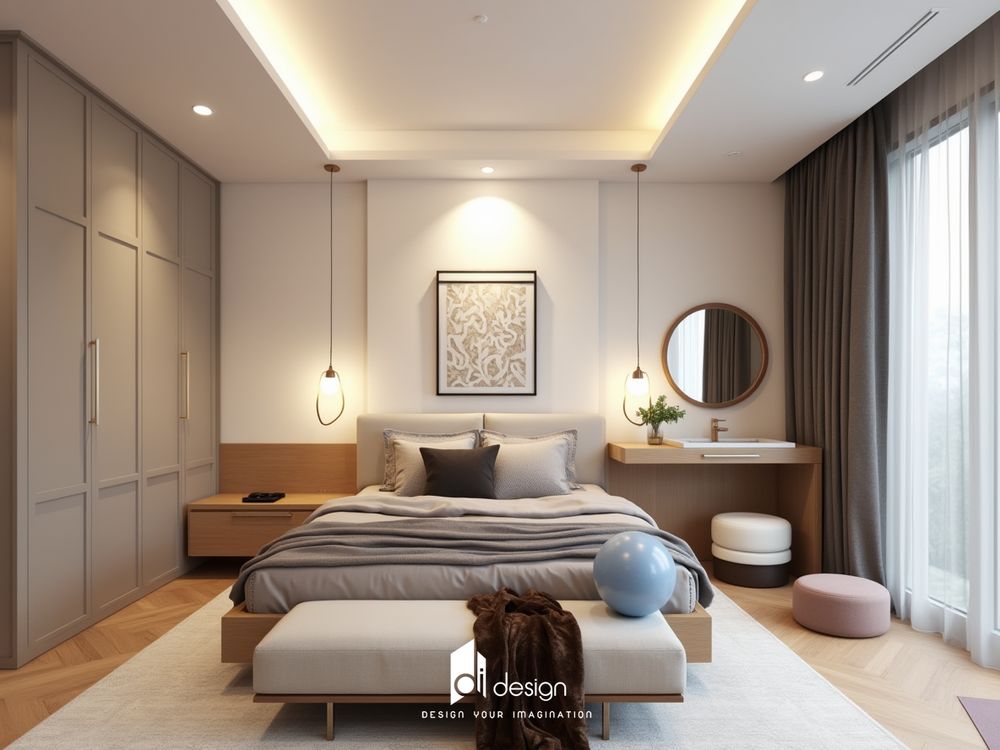 Thiết Kế Phòng Ngủ Hiện Đại Tiện Nghi 2025 Thiết Kế Phòng Ngủ Hiện Đại Tiện Nghi 2025
