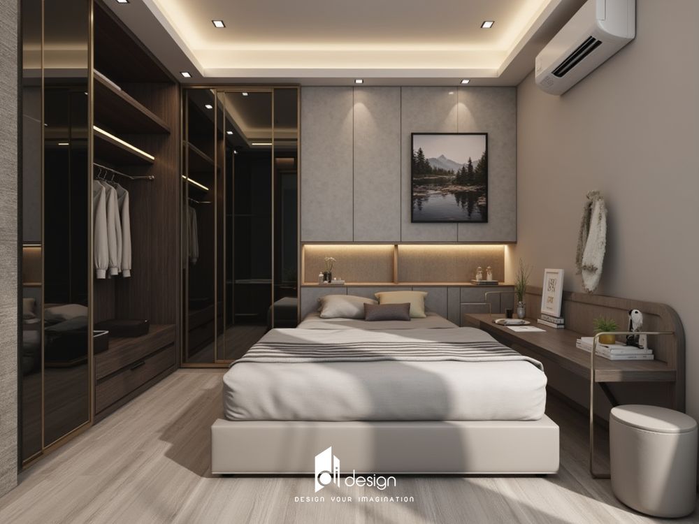 Thiết Kế Phòng Ngủ Hiện Đại Tiện Nghi 2025
