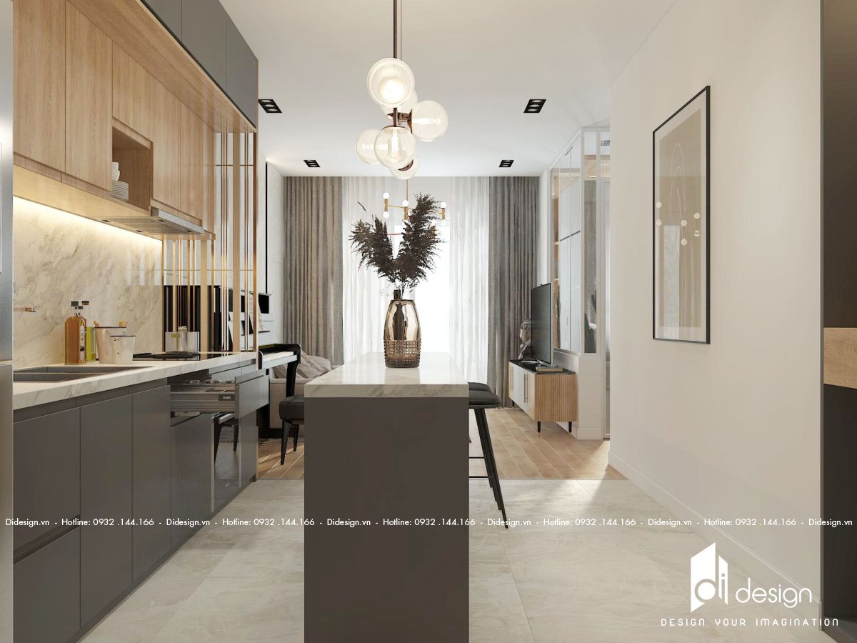 Thiết kế nội thất căn hộ 76m2 The Antonia tối ưu diện tích và tiết kiệm không gian
