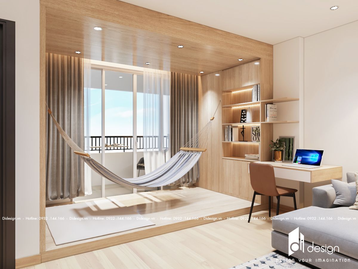 Thiết kế nội thất căn hộ Stcity 81m2 quận 12 phong cách Singapore